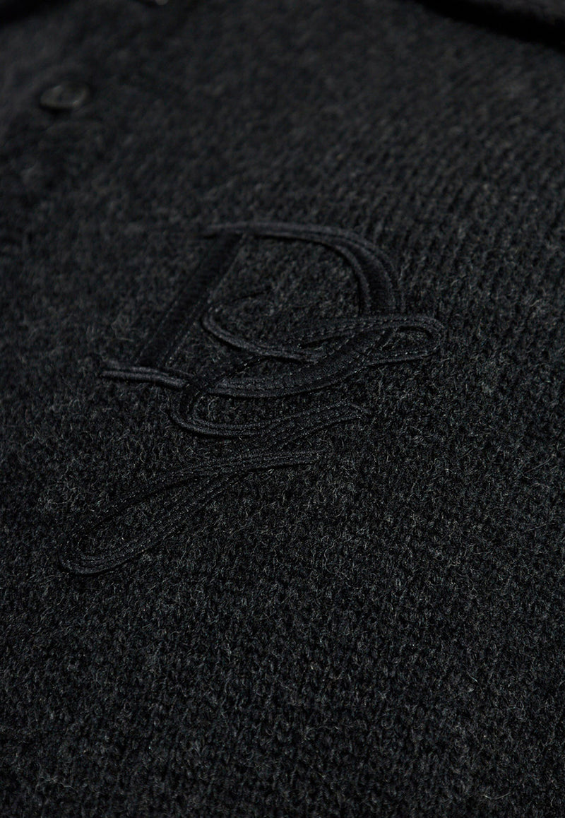 Polo-Neck Alpaca -Blend Sweater