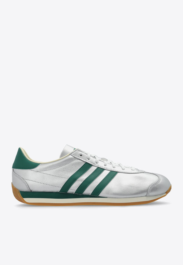 Adidas Originals Country OG Metallic Sneakers Silver IE8412 M-SILVMT CGREEN CWHITE