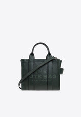 The Logo-Embossed Leather Tote Bag H053L01RE22 0-308 Green