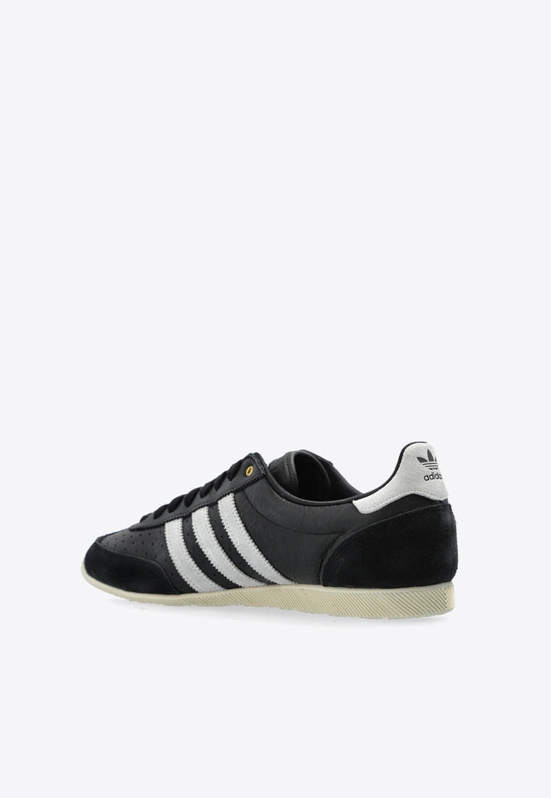 Adidas Originals Japan Low-Top Leather Sneakers Black IH5490 M-CBLACK FTWWHT GOLDMT