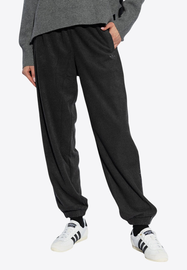 Adidas Originals OG Logo Track Pants Gray JN3009 0-CARBON