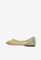 Love Ballet Flats Jimmy Choo LOVE FLAT TFG-GOLD GOLD