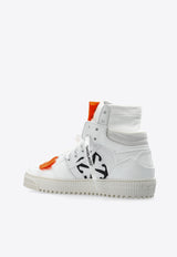 Off-White 3.0 Off Court Leather High-Top Sneakers White OWIA112C99 LEA004-0120