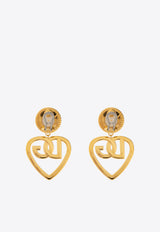 Heart-Pendant Clip-On Earrings Dolce & Gabbana WEQ6L4 W1111-ZOO00