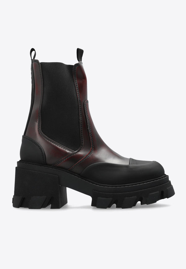 Cleated Ankle Boots S2896 4900-070 Bordeaux