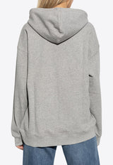 Bear Print Hooded Sweatshirt T4162 3654-921 Gray