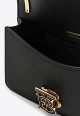 Burberry Mini TB Crossbody Bag in Grained Leather Black 8063125133003/O_BURBE-A1189