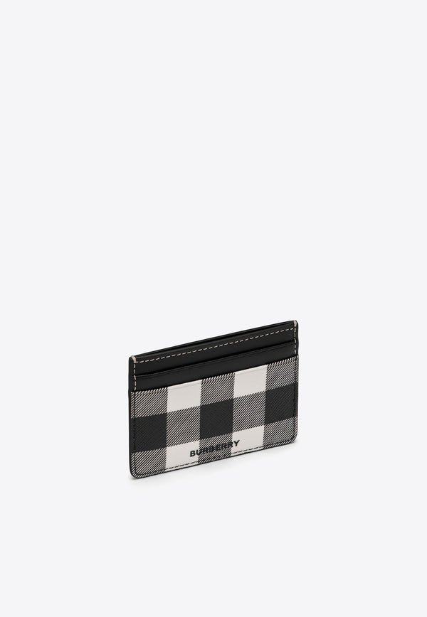 Burberry Logo-Embossed Checked Cardholder 8064460116398/O_BURBE-A8900