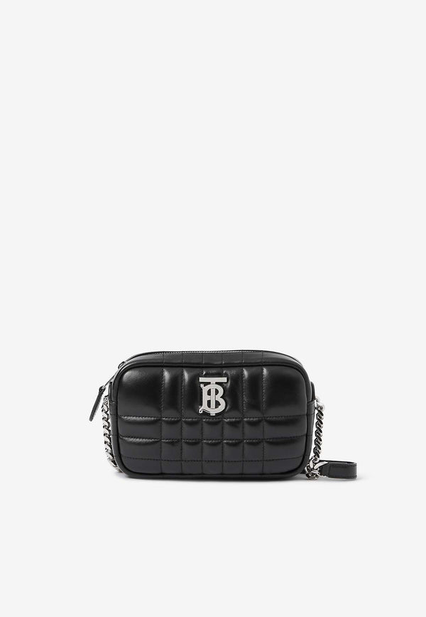 Burberry Mini Lola Quilted Leather Camera Bag Black 8064854_130362_A1665