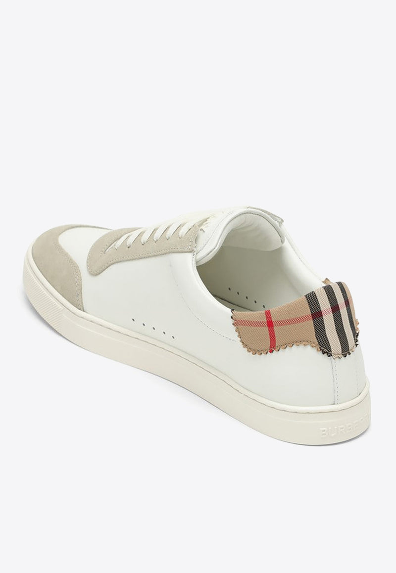 Burberry Leather Paneled Low-Top Sneakers 8066468129831/O_BURBE-A9022