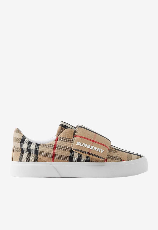 Burberry Kids Kids Checked Low-Top Sneakers 8066616_131833_A7028
