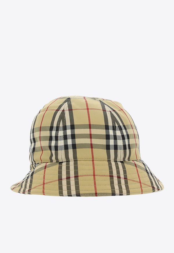 Burberry Vintage Check Bucket Hat Beige 8071150_144226_A7028