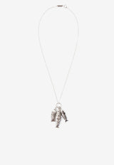 Isabel Marant River Fish Pendant Necklace Silver CO0127FAB4B09B_08SI