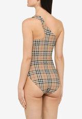 Burberry Vintage Check One-Shoulder Swimsuit 8071690ACHYT/N_BURBE-A7028