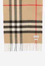 Burberry Vintage Check Cashmere Scarf Beige 8076576130655/Q_BURBE-A7026