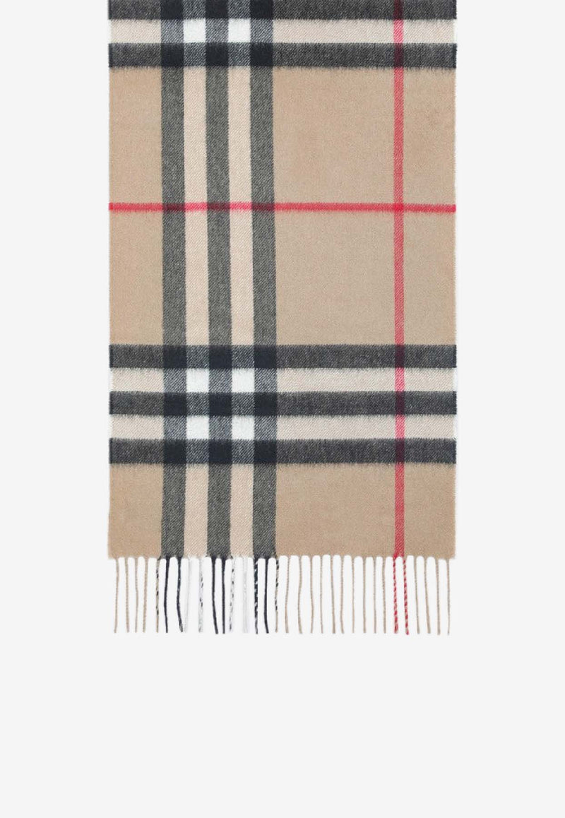 Burberry Signature check Cashmere Scarf Beige 8076576130655/S_BURBE-A7026