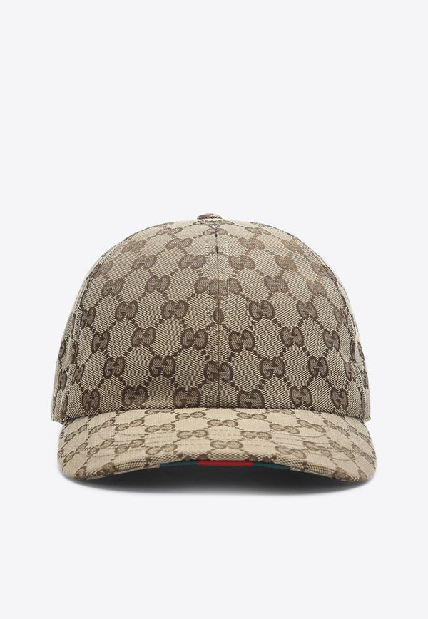 Gucci GG Supreme Baseball Cap  Beige 8078344HBA8/Q_GUC-9766