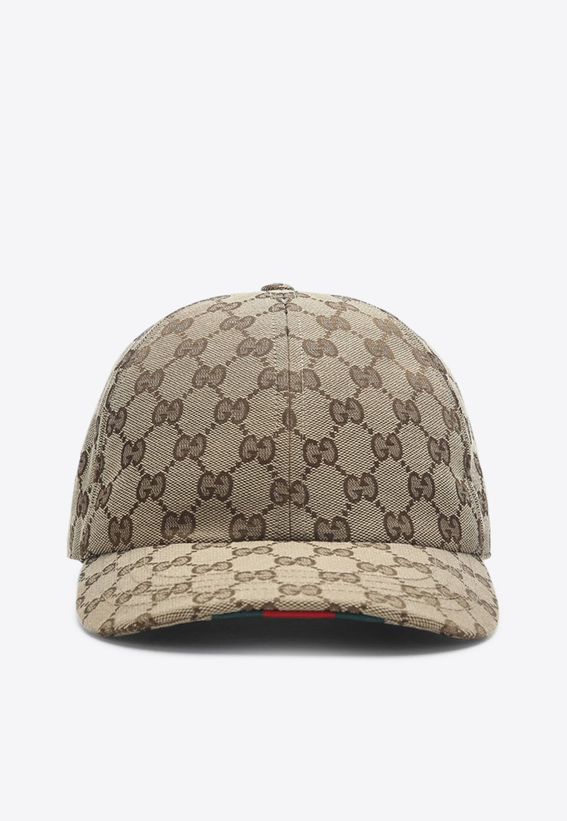 Gucci GG Supreme Baseball Cap  Beige 8078344HBA8/Q_GUC-9766