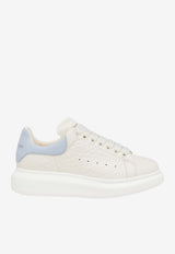 Alexander McQueen Oversized Low-Top Sneakers in Croc-Embossed Leather Off-white 807881WHAEG 9080