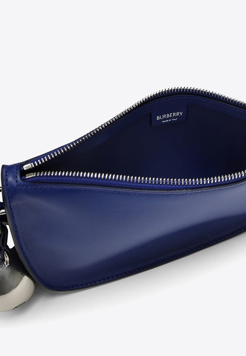 Burberry Mini Shield Leather Shoulder Bag Blue 8078857146771/N_BURBE-B7320