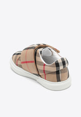Burberry Kids Boys Vintage Check Low-Top Sneakers Beige 8079075131833/O_BURBE-A7028