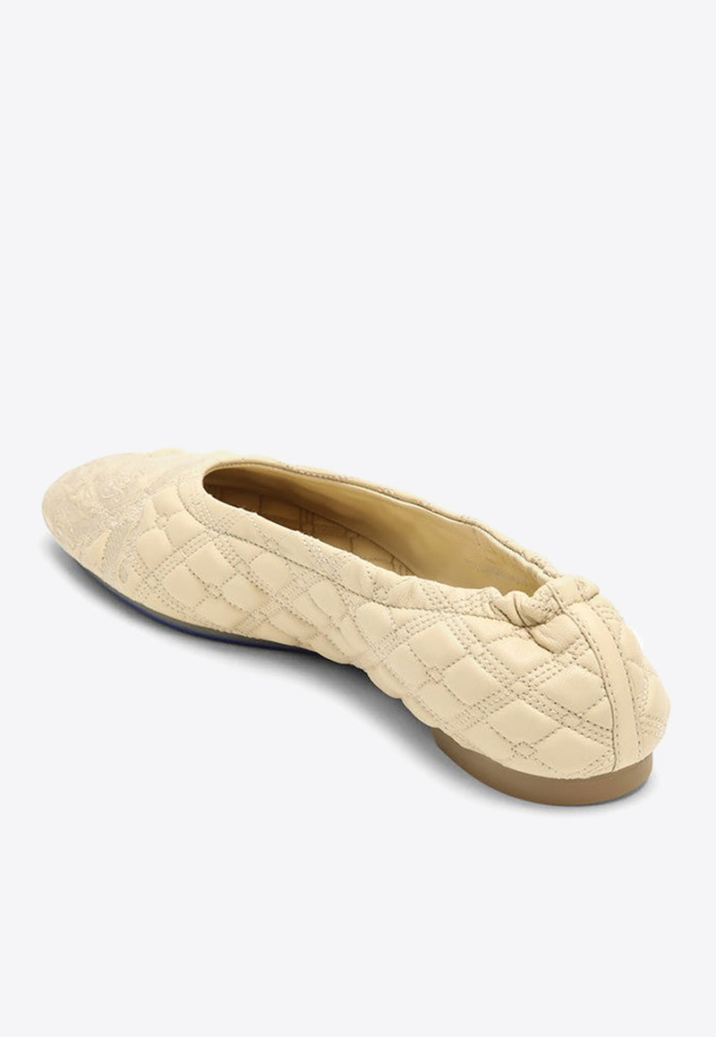 Burberry Sadler Quilted Leather Ballerina Flats 8080382153203/O_BURBE-B8758
