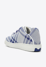 Burberry Check-Patterned Low-Top Sneakers 8081584154818/O_BURBE-B7462