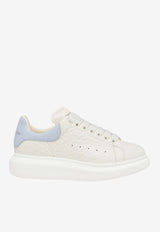 Alexander McQueen Oversized Low-Top Sneakers in Croc-Embossed Leather Off-white 808173WHAEG 9080