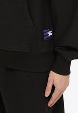 Burberry Logo-Patch Hooded Sweatshirt 8081996151707/O_BURBE-A1189