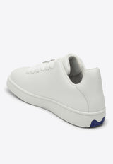 Burberry EDK-Debossed Low-Top Sneakers in Leather 8083326155362/O_BURBE-A1464