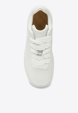 Burberry Box Leather Sneakers White 8083385155362/O_BURBE-A1464