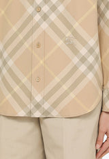 Burberry Button-Down Checked Shirt 8083594154851/O_BURBE-B8686