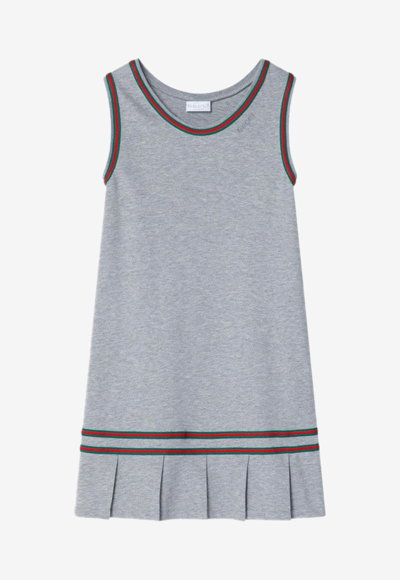 Girls Dresses Girls Signature Sleeveless Mini Dress Gray 808667XJGZZ/Q_GUC-1183