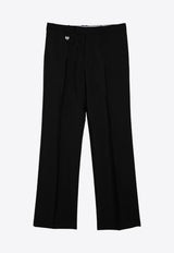 Burberry Wool and Silk Tailored Pants 8088592156770/O_BURBE-A1189