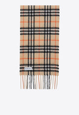 Burberry Kids Cashmere Checked Scarf 8089369137144/P_BURBE-B9368