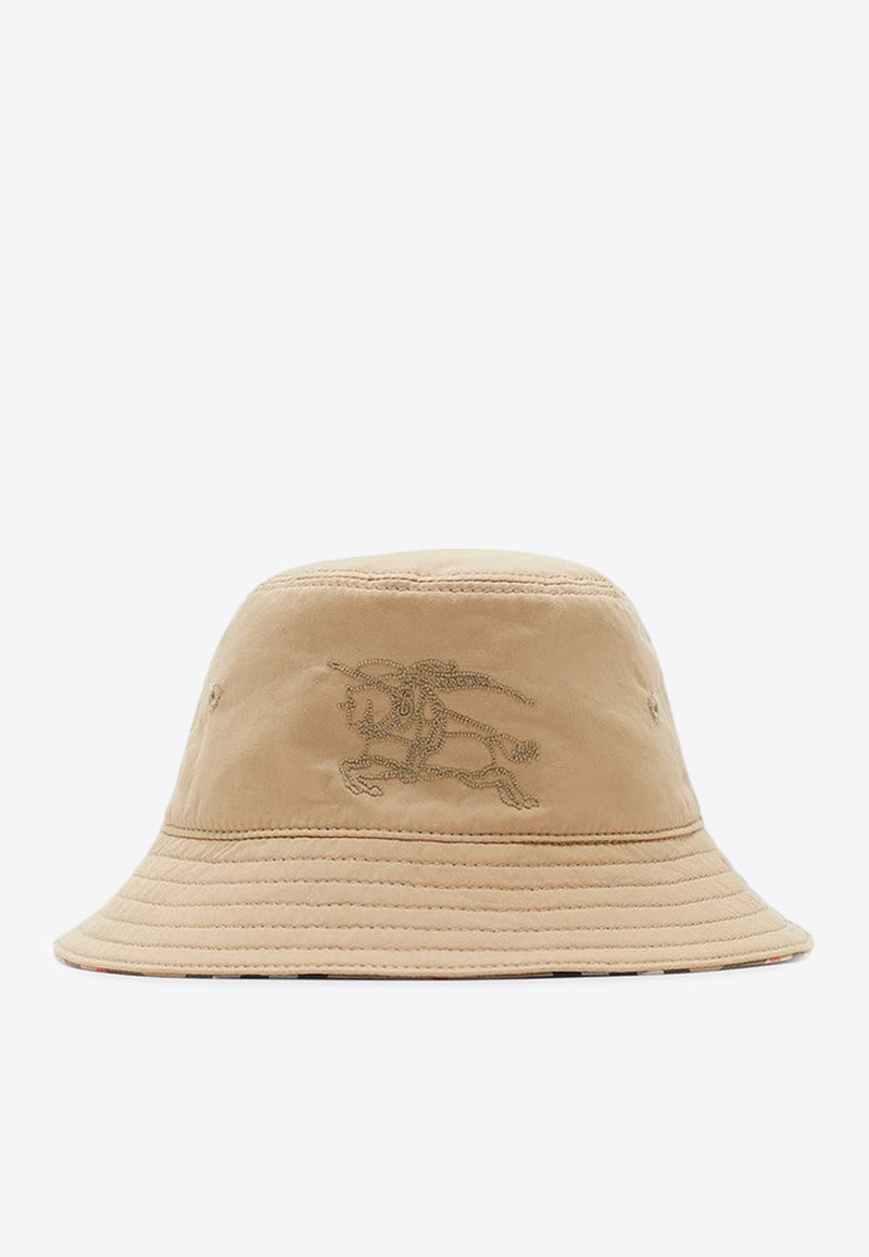 Burberry Kids Girls Reversible Bucket Hat Beige 8089434159320/Q_BURBE-B9368