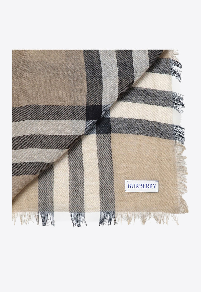 Burberry Checked Wool Scarf 8090725U153464/P_BURBE-C1167