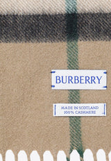 Burberry Check Cashmere Fringe Scarf Beige 8091006U110106/P_BURBE-C1167