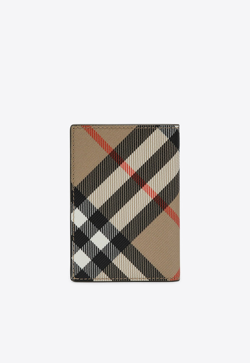 Burberry Signature Check Bi-Fold Cardholder Beige 8091906160296/P_BURBE-A2021