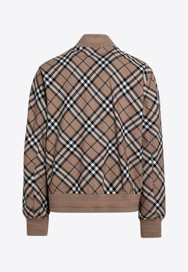 Burberry Vintage Check Harrington Bomber Jacket Beige 8092963158995/P_BURBE-C1202