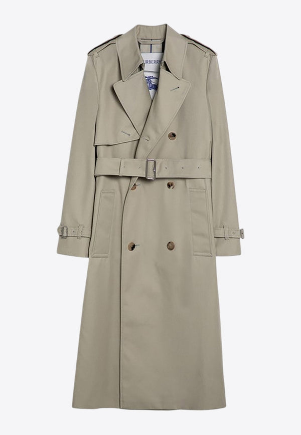 Burberry Double-Breasted Trench Coat Taupe 8093045148254/P_BURBE-A3888