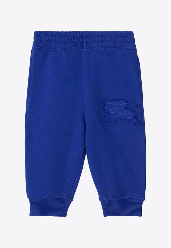 Burberry Kids Baby Boys EKD Appliqué Track Pants Blue 8093225148165/P_BURBE-B7323