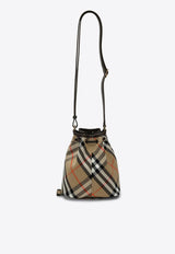 Burberry Small Checked Bucket Bag Beige 8093804159199/P_BURBE-B9368