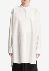 The Row Hari Long-Sleeved Shirt Off-white 8093_W3095_OWH