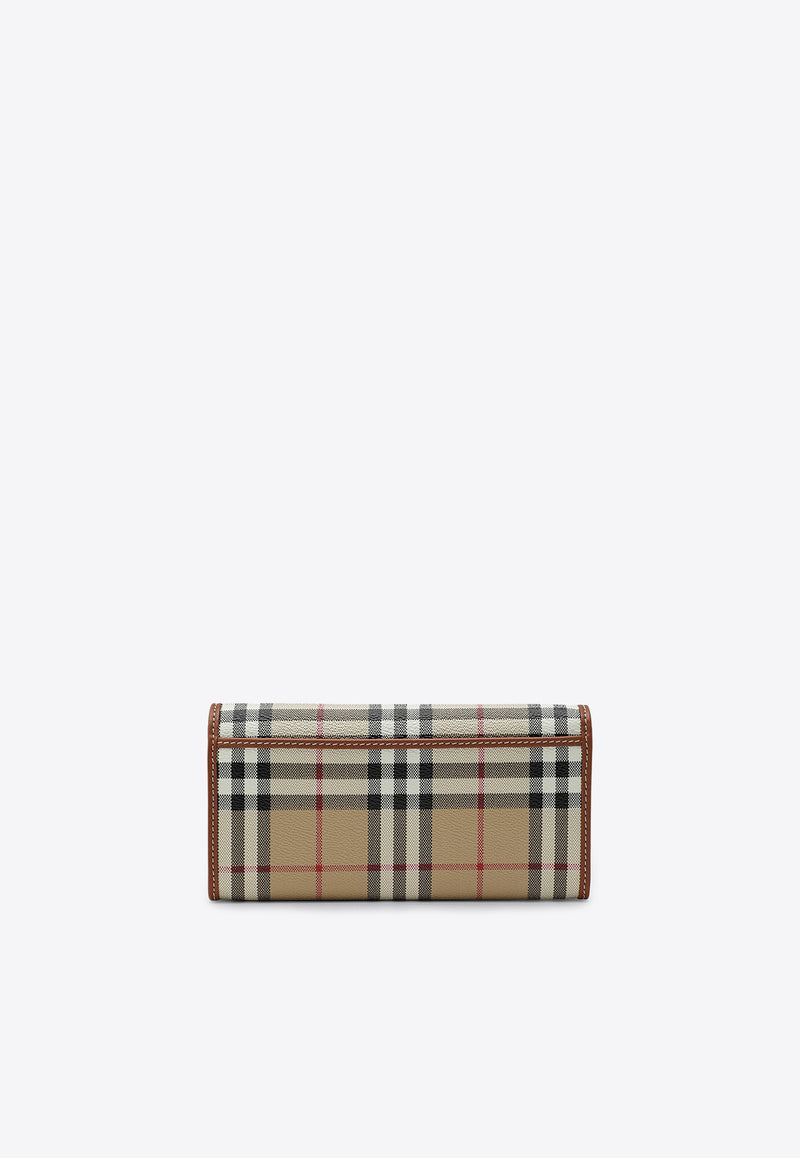 Burberry Continental Vintage Check Wallet Beige 8094421155142/P_BURBE-A7026