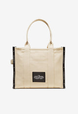 Marc Jacobs The Large Jacquard Tote Bag Sand M0017048_263