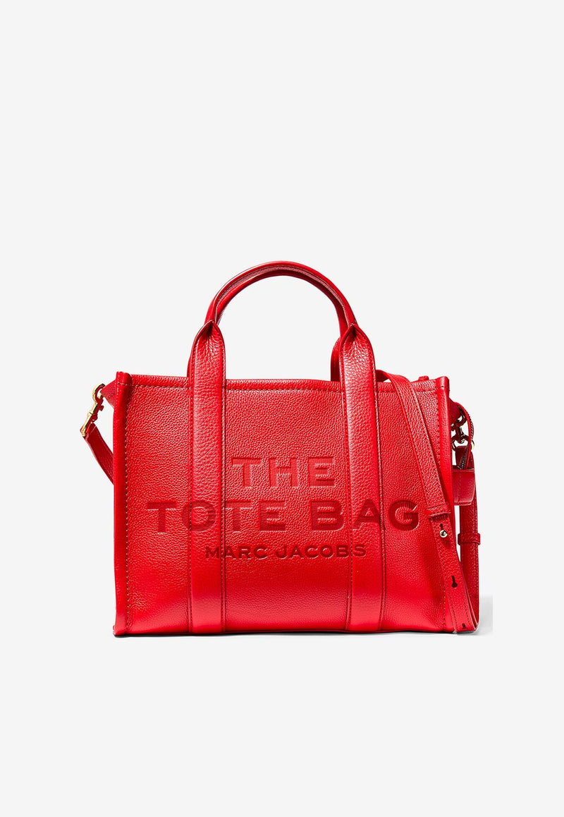 Marc Jacobs Medium Leather Tote Bag Red H004L01PF21_617