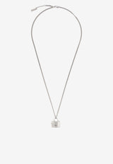 Marc Jacobs The Tote Bag Pendant Necklace Silver 2P3JNC001J45_029