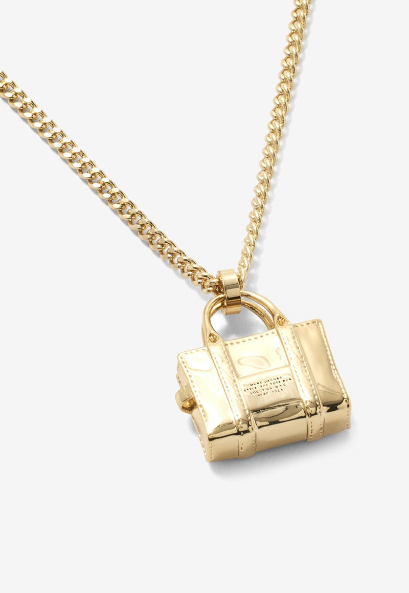 Marc Jacobs The Tote Bag Pendant Necklace Gold 2P3JNC001J45_970