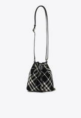 Burberry Mini Checked Bucket Bag Black 8095057159199/P_BURBE-A1003